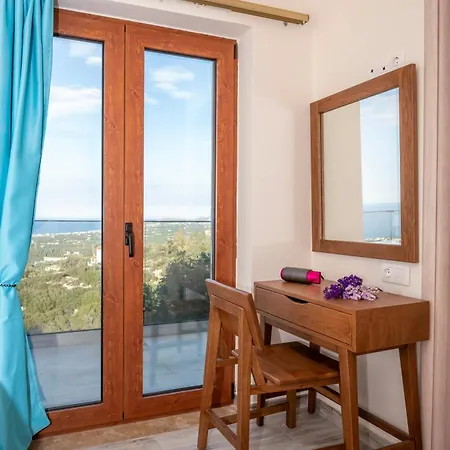 Villa Maroulas Natura Palace - With Private Pool & Panoramic Sea View, Near Réthymnon