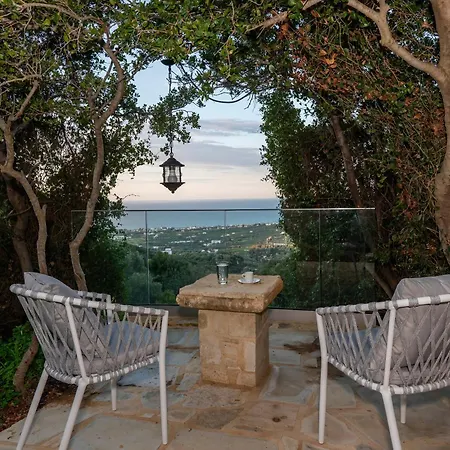 Villa Maroulas Natura Palace - With Private Pool & Panoramic Sea View, Near *