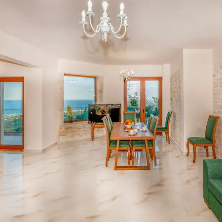Maroulas Natura Palace - With Private Pool & Panoramic Sea View, Near * Réthymnon