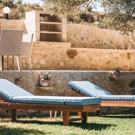 Maroulas Natura Palace - With Private Pool & Panoramic Sea View, Near Réthymnon