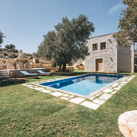 Maroulas Natura Palace - With Private Pool & Panoramic Sea View, Near * Réthymnon