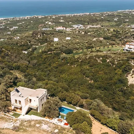 Maroulas Natura Palace - With Private Pool & Panoramic Sea View, Near Villa