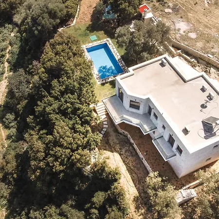 Villa Maroulas Natura Palace - With Private Pool & Panoramic Sea View, Near